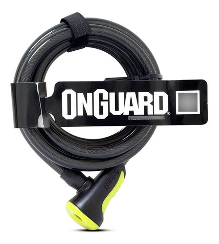 Candado Bicicleta Seguridad Onguard C/llave 180 X 12mm  