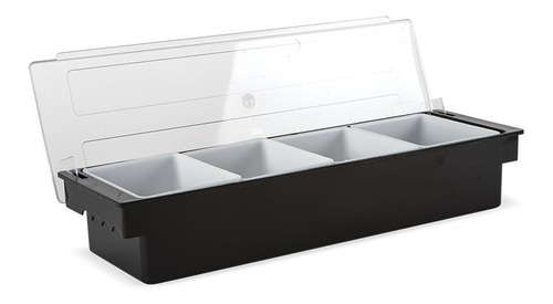 Condimentero Caja Para Condimentos Bar De 4 Insertos