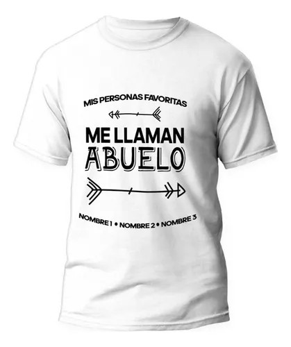 ABUELO Shirt Mis Personas Favoritas Me Llaman Abuelo Tshirt 