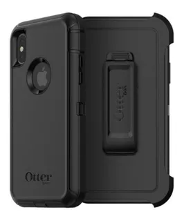 Funda Otterbox Defender Screenless iPhone X Xs Xs Max Xr Bla