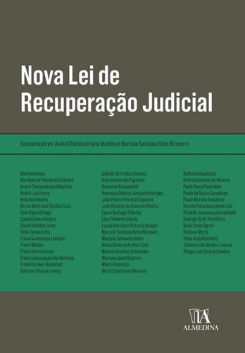 Livro Nova Lei De Recuperaçao Judicial