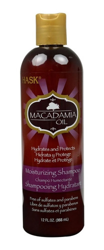 Shampoo Hask Hidratante Para Cabello Seco Y Maltratado 355ml