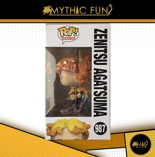 Funko Pop Demon Slayer Zenitsu Agatsuma 987 Funimation 2021 (Usado)