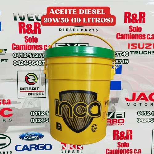 20w50 Inca Diesel (19litros )