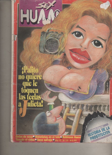 Antigua Revista ** Sex Humor ** N° 135  Año 1990