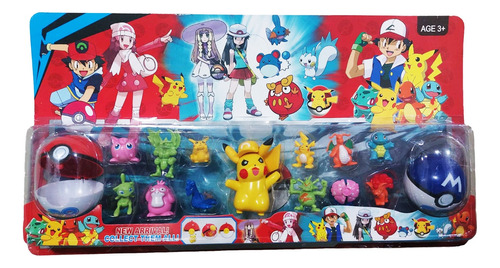 Muñecos Pokemon Set X 15 Coleccion