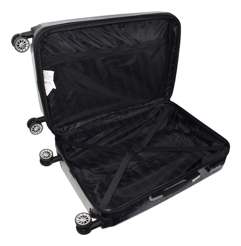 Maleta Coca Cola® Rígida Mediana 24 Inch Expandible 8 Ruedas Color Negro