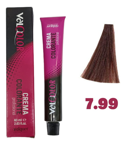 Tinte Valcolor  60g - Rubio Medio Marron Intenso 7.99