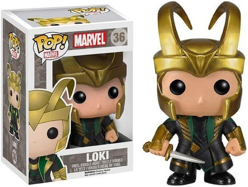 Figura de acción  Loki Helmet 04399 de Funko Pop! Marvel