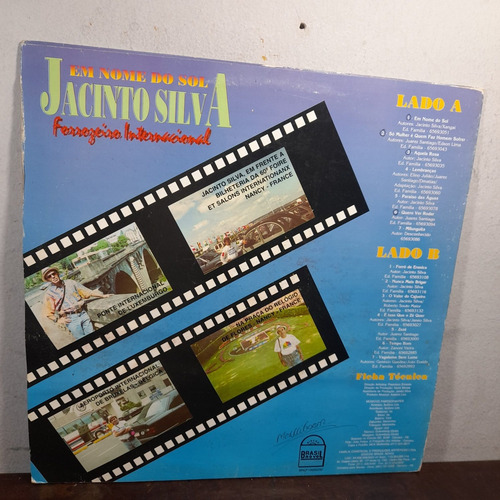 Imagem 2 de 6 de Vinil Lp Jacinto Silva Em Nome Do Sol Vol 20 Ótimo Estado