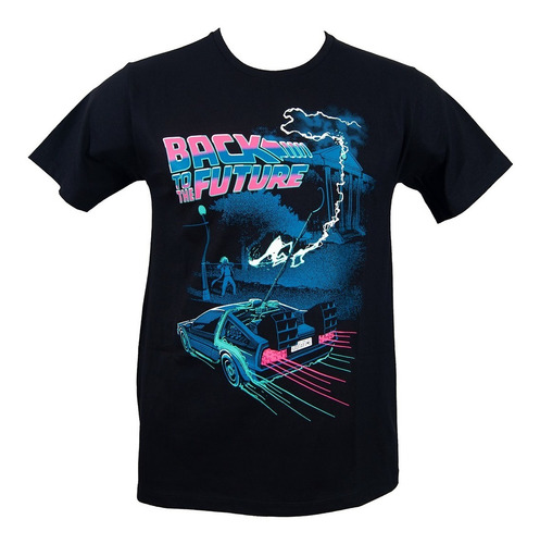 Volver Al Futuro Remera Algodon Delorean Cine Pelicula