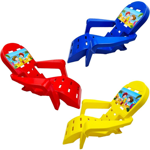 Imagem 3 de 3 de Cadeira Praia Infantil Braskit Brinquedo Praia Criança