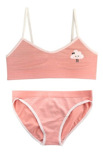 Conjunto Top Y Calzón Bikini Niñas Cn22681-72681