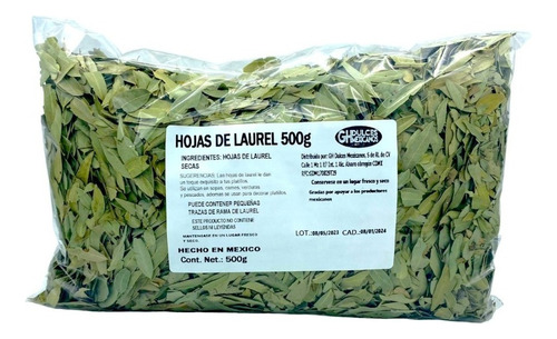 Hojas De Laurel Deshidratado 500g Gramos Gh