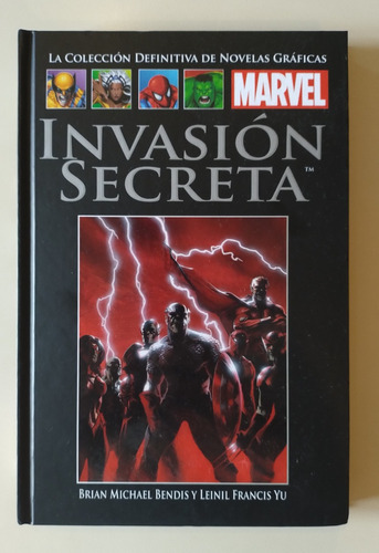 Comic Invasion Secreta Marvel Salvat Tapa Negra Numero 57