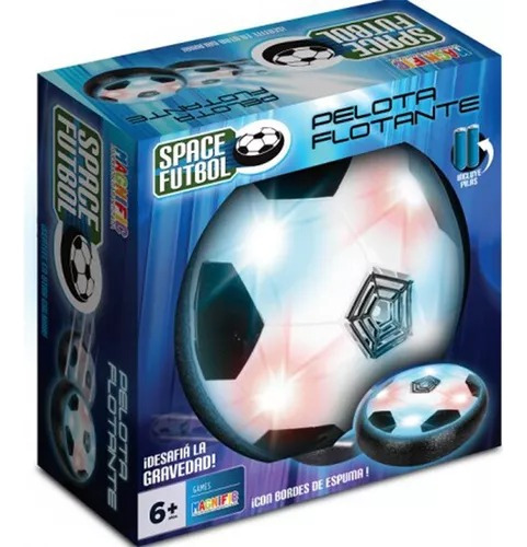 Pelota Space Futbol Flotante Deslizante Aire C/luz Magnific 