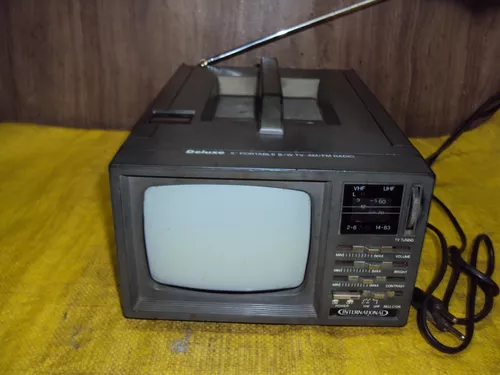 Antiga Mini Tv Portátil Analógica Casio Model Tv-777 Ok