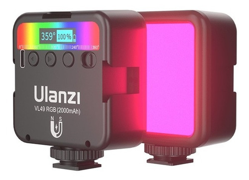 Imagen 4 de 6 de Luz Led Ulanzi Vl49 Rgb Múltiples Colores