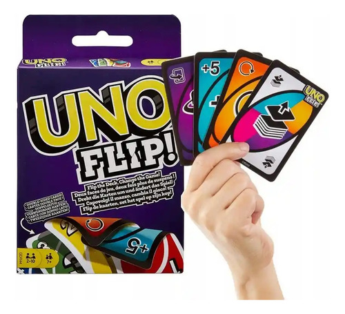 Uno Flip Mattel Juego De Cartas 