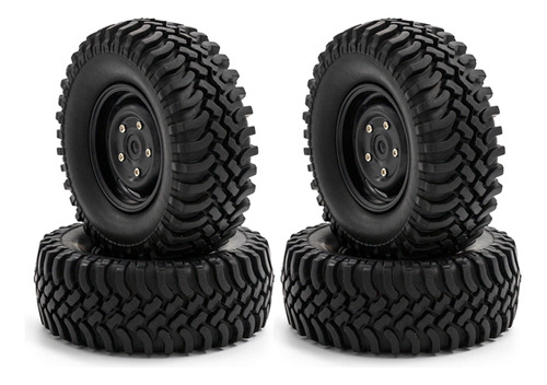 Neumáticos Axiales De Caucho Scx10 Rc Para Crawler Axi03003
