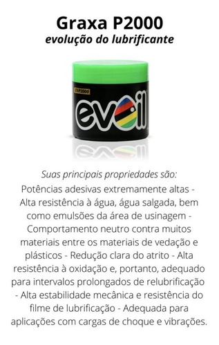 Graxa Bicicleta Evoil Ev-p2000 Padrão Shimano Dura Ace Mtb