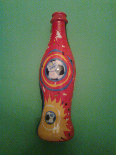 Coca Cola Botella C/vuvuzela,corneta,brasil 2014