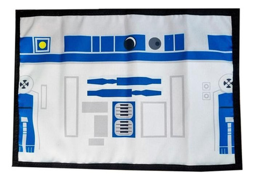Kit 2 Jogo Americano Mesa Geek - Colorido - R2d2