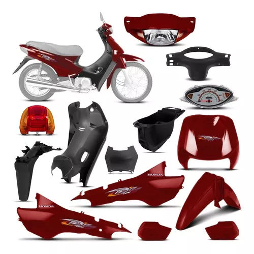 Kit Adesivo Personalizado Moto Honda Biz 100 Ca14090