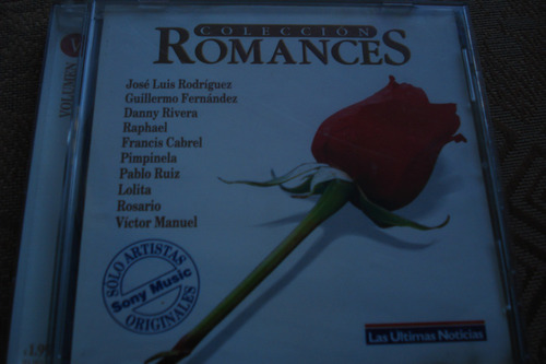 Cd Coleccion Romances Vol.5 Victor Manuel Jose Luis Rodrigue