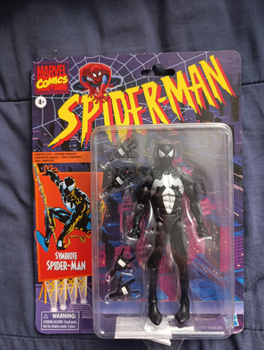 Symbiote Spider Man Marvel Legends Retro