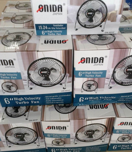 Imagen 2 de 7 de Ventilador Mini Turbo De Alta Velocidad Onida 6¨