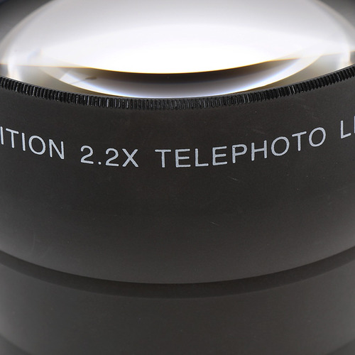 Imagen 4 de 9 de Teleconvertidor Teleobjetivo De 58mm 2.2x Para Cámaras