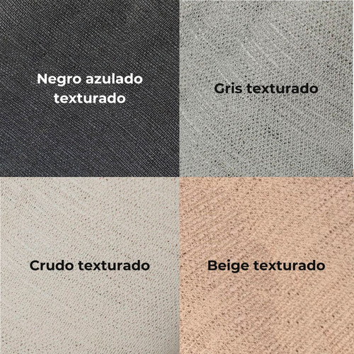 Mantel Redondo De Ecocuero Texturado Con Crochet 180 Cm Gris Cuerina Texturada