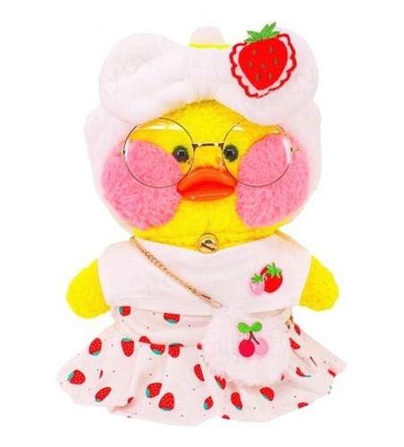 Muñeca De Peluche Lala Fanfan Duck De 4 Piezas Con Ropa De R