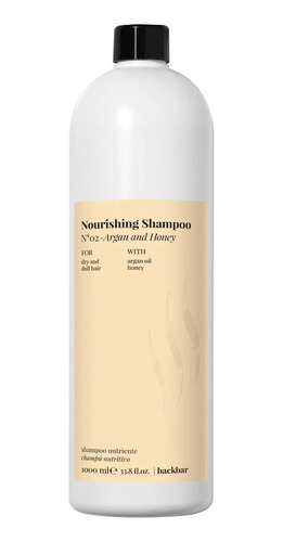 Back Bar Nourising Shampoo Argan And Honey 1000 Ml