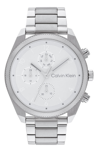 Reloj Calvin Klein Impact Para Hombre De Acero 25200356 Ss