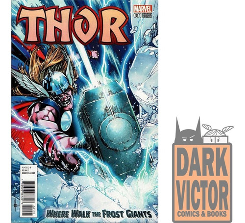 Thor Where Walk The Frost Giants Stan Lee En Ingles En Stock