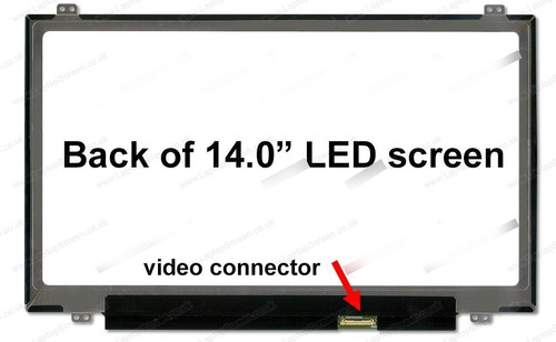 Pantalla Display 14 Led Slim 30 Pines 1920x1080 + Instal