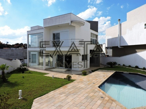 Imagem 1 de 30 de Casa Em Condomínio Granja Vianna, São Paulo Ii, Arquitetura Moderna, 4 Suítes, Jardim, Piscina, Lazer Completo, - Ca00117 - 4863403