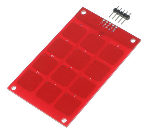 2 Módulo De De Toque Capacitivo Para Interface I2c 3 * 4 12