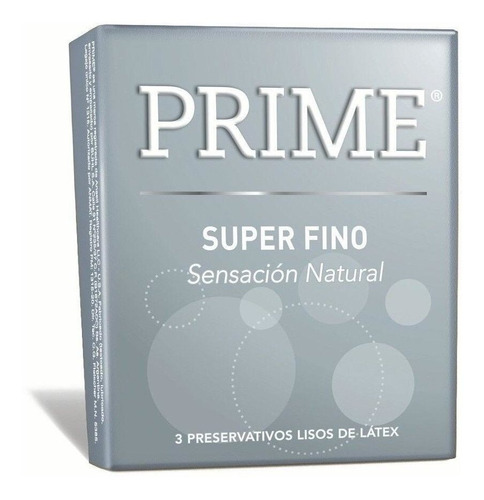 Preservativos Prime - Caja 24x3 Super Fino