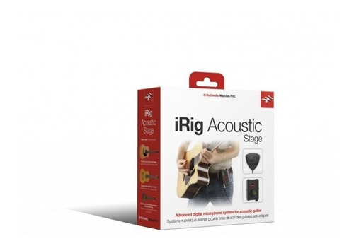 transfusion Do not do it crack Irig Acoustic Stage - Microfone Para Violão Pré-amplificador | Frete grátis