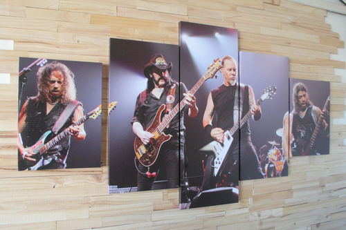 Cuadros Polipticos De 150x80. Metallica  Con Bastidor.