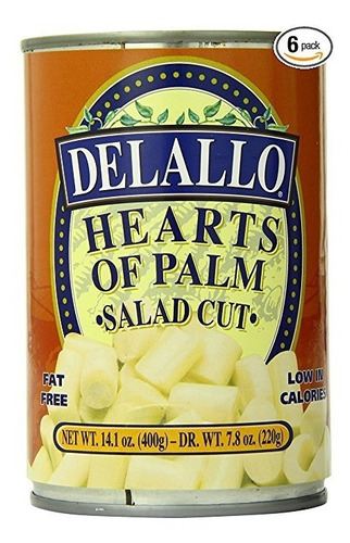 Delallo Ensalada De Corte Palmito, 14.1 -ounce Unidad (paque