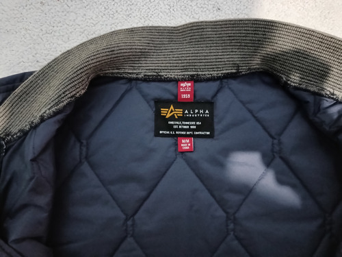 Chamarra Alpha Industries Bomber Casual (Usado)