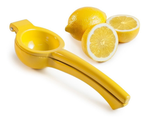 Exprimidor De Limones Amarillo De Aluminio Ibili