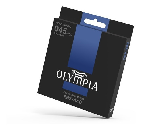 Set Cuerdas Para Bajo Eléctrico De 4 Cuerdas Olympia Ebs-440