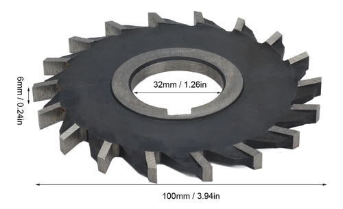 Imagen 10 de 10 de Disco Cortador De Engranajes Involute S Set Hss Fresado En F