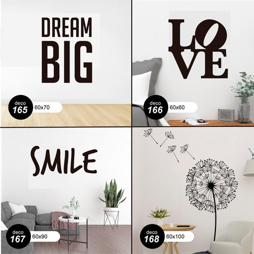 Vinilos Decorativos De Pared - Modelos Varios