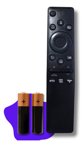 Comando de voz con control remoto para baterías de televisores inteligentes Samsung